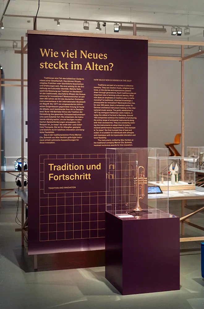 la Rossa in the special exhibition Mythos Handwerk