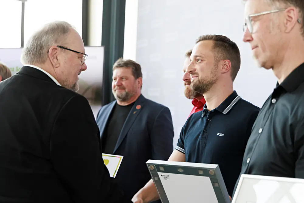 Überreichung der Urkunde Umweltpreis 2026