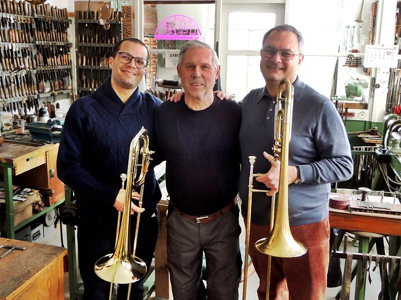 italienische Posaunisten bei uns zu Besuch