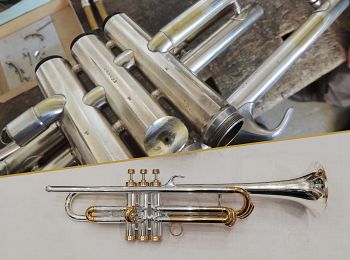 repair Conn trumpets