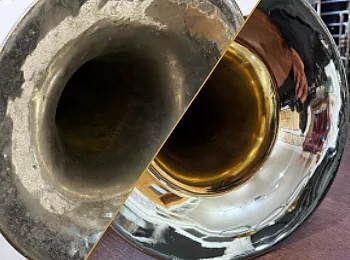 repair of a euphonium Carl Fischer, New York