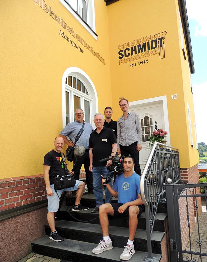 Dreharbeiten der Deutschen Welle