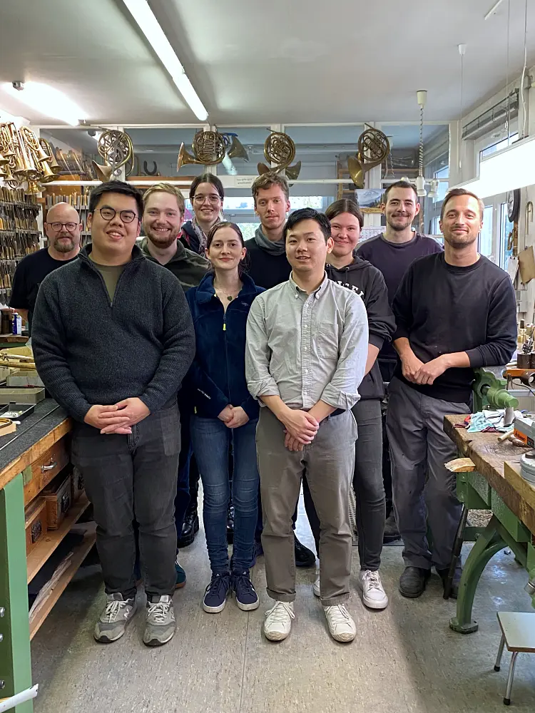 Azubi der Oscar-Walcker-Schule in Ludwigsburg